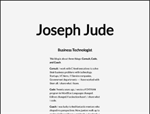 Tablet Screenshot of jjude.com
